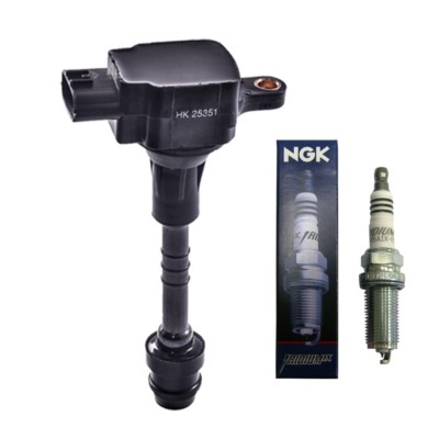 New Herko B153 Ignition Coil (1) + (1) NGK 4469 Iridium IX Spark Plug