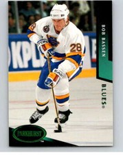 1993-94 Parkhurst Emerald Ice #445 Bob Bassen  St. Louis Blues V78805