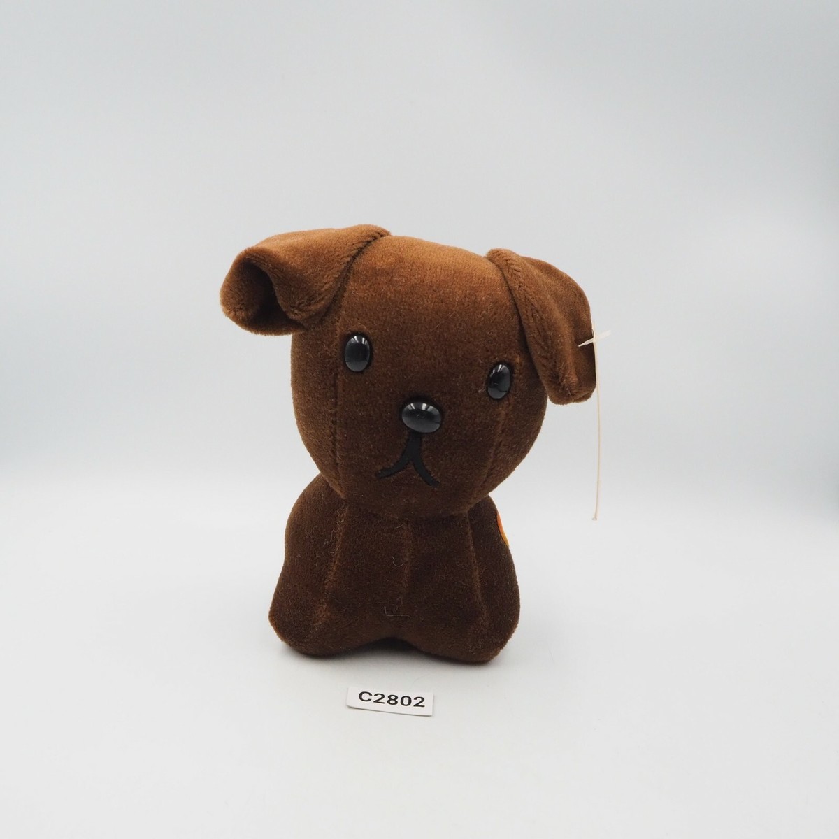 Miffy C2802-B Snuffy Brown Dog Dick Bruna Mercis 1999 Plush 5