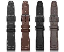 21 mm Leder Uhrenarmband Band für IWC Universal Mark 18 Little Prince Pilot