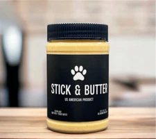 Dog Treats - 100% Natural Bully Sticks Peanut Butter, US American Product