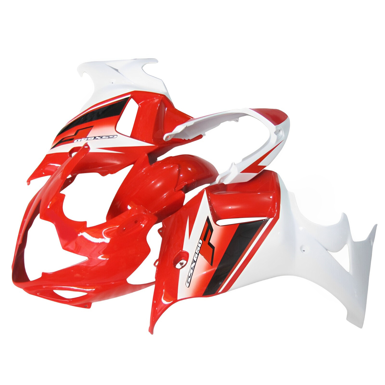 Red White Bodywork For Suzuki GSX650F Katana 2008 09 10 11 12 2013 ABS Fairings