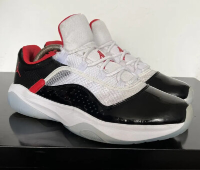 Nike Air Jordan 11 CMFT Low ''White Black University Red'' UK Größe 8,5 DO0613-160