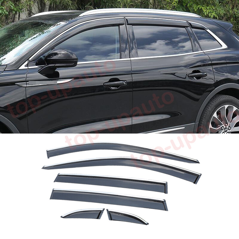 Find FOR 2019-2024 ACURA RDX SUV 4RD GEN JDM MUGEN STYLE WAVY WINDOW VISOR RAIN GUARD In Hebron - Foto 6