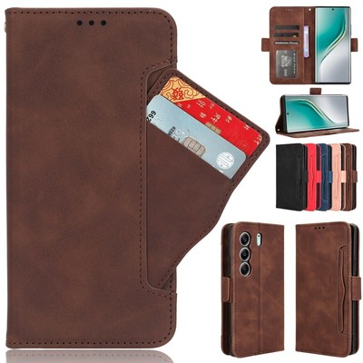 For Tecno Camon 40 Pro 5G, Separable Card Slot Leather Wallet Stand Case Cover