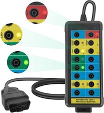 Obd2 Break Out Box Obdii Protocol Detector Can Test Box Car Diagnostic Scan Tool
