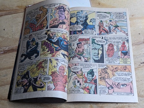 FANTASTIC FOUR - ANNUAL 22 - 1989 - ATLANTIS ATTACKS - MARVEL COMICS - Picture 5 of 5