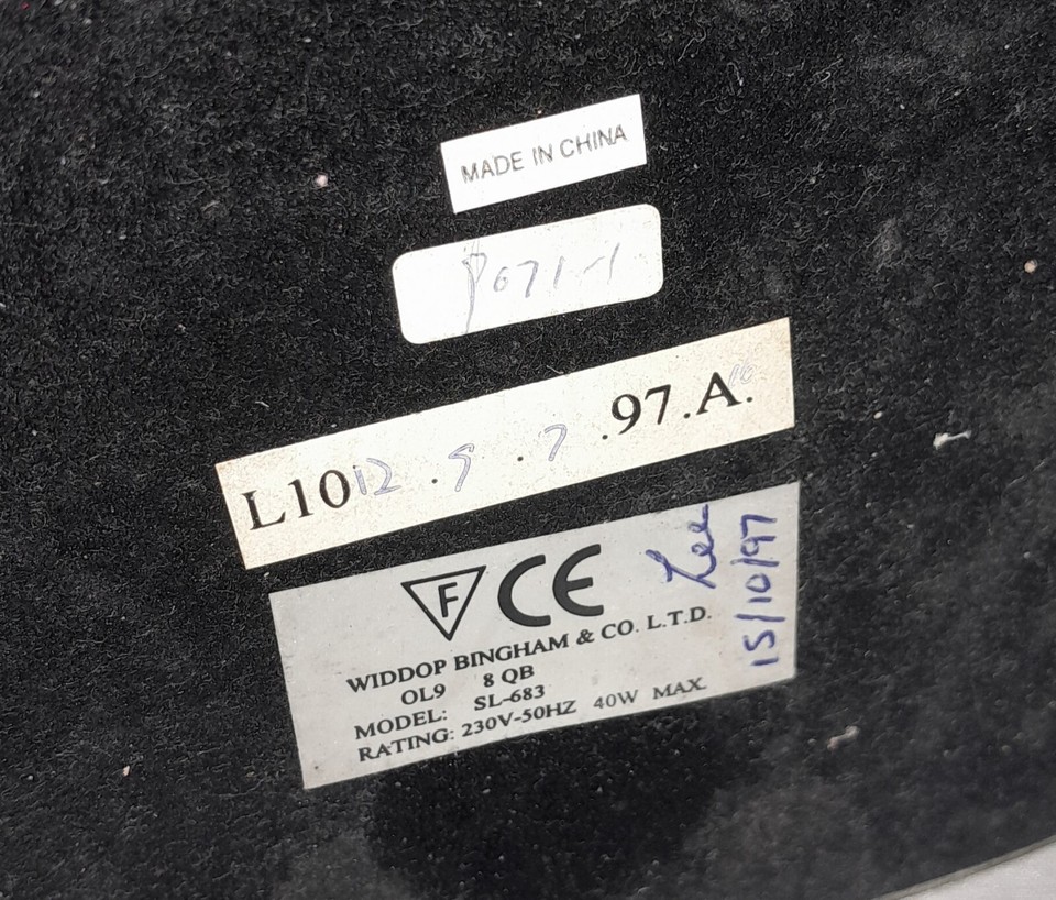 Widdop Bingham & Co Ltd SL683 Table Lamp, Boy & Girl Musician, "Bronze