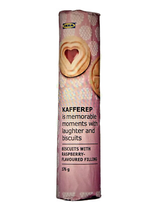  ULTRA VALUE 15 PACK IKEA Kafferep Cookies with Raspberry Filling