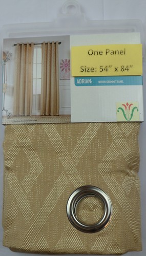 Adrian 54" X 84" Woven Window Curtain with Metal Grommets by Stylemaster® - Picture 21 of 21