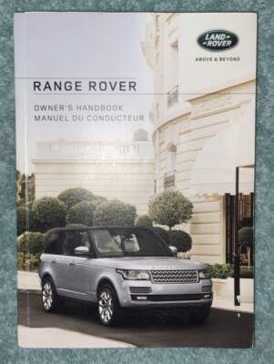 2016 Range Rover Land Rover Owner’s Handbook Manual | eBay