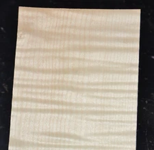 Flame Maple Raw Wood Veneer Sheet 5 x 41 inches 1/42nd    BLEMISHED     35137-82