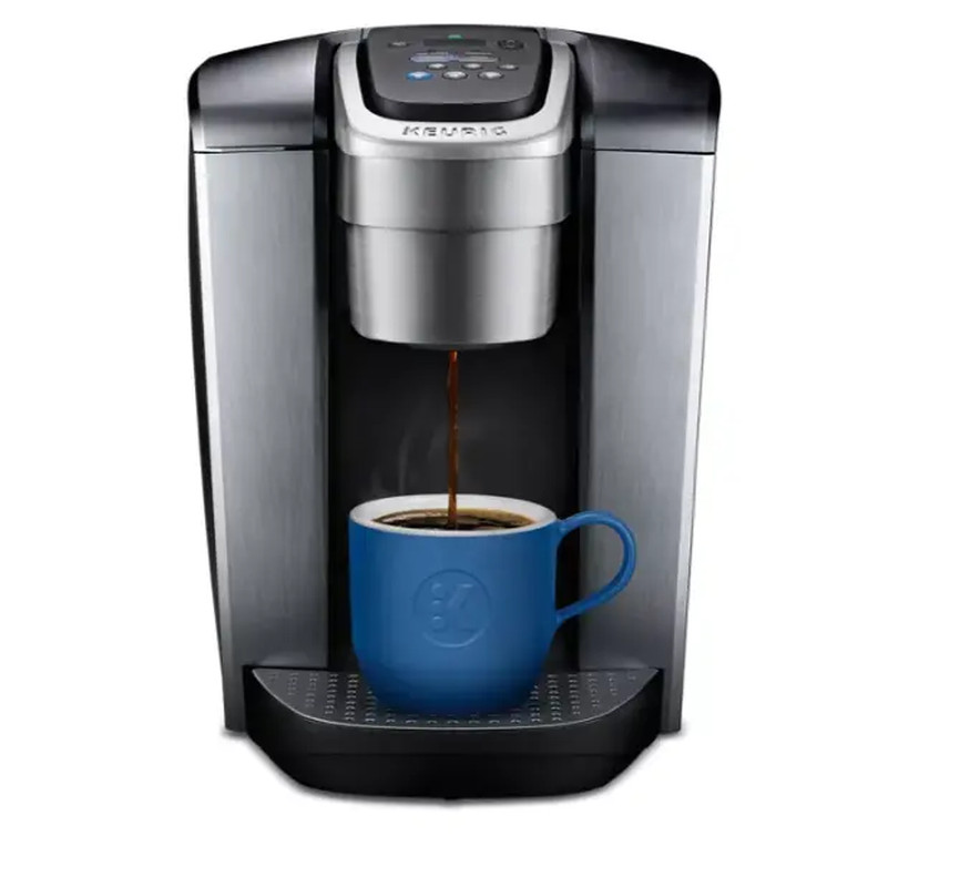 - Brushed Silver For Your Perfect Brew!