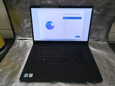 Lenovo ThinkPad P1 Gen 2 Laptop i7-9850H 2.6GHz 256GB NVMe 32GB