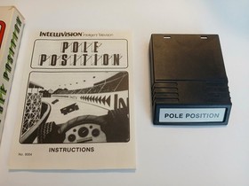 Pole Position Mattel Intellivision CIB Complete in Box w Manual Tested Works