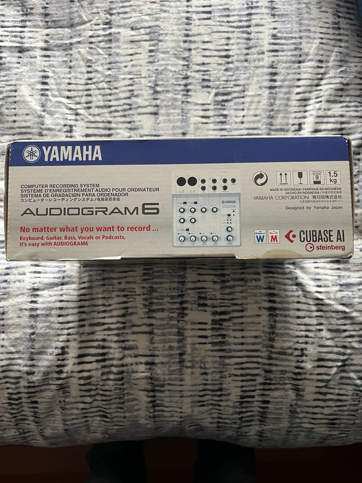 Yamaha Audiogram 6 USB Computerized Recording System New. Open box - Image 2 of 4