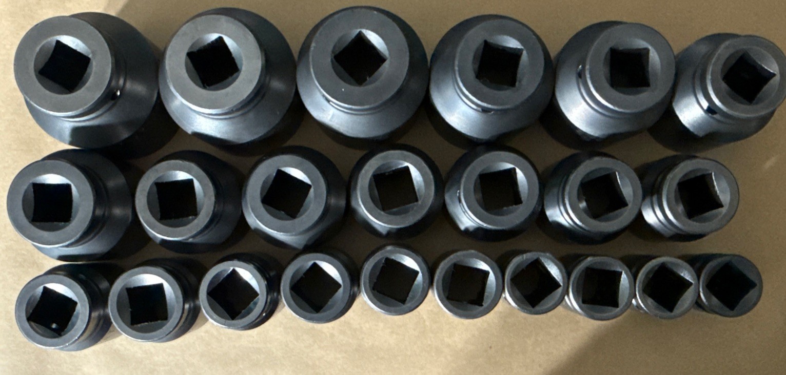 NOS WRIGHT TOOL 23pc SAE IMPACT SOCKET SET 3/4” Dr 12pt STD 3/4” - 2-3/16” USA