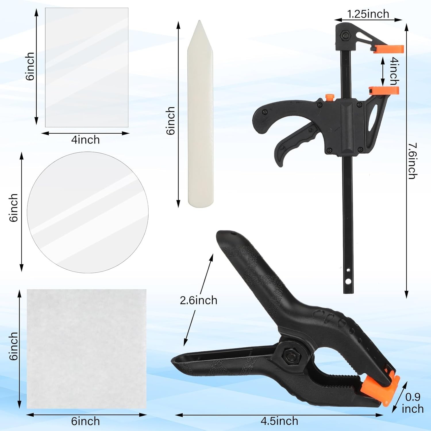 LemonRoad 52 Pcs Trade Card Flattening Kit Sports Card Repair Care Cleaning T