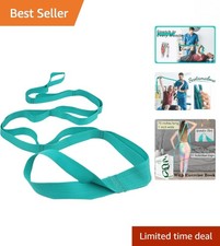 Light Green High-Quality Yoga Stretch Strap for Enhanced Flexibility & Recovery