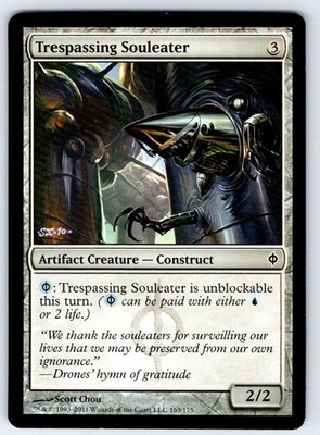 Trespassing Souleater - NPH #163 New Phyrexia Regular LP