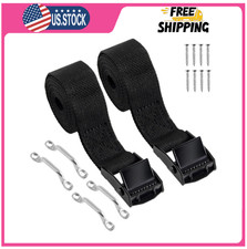 1 x 4ft Battery Tie Down Straps for Boats,Battery Hold with 2 PCS-Black