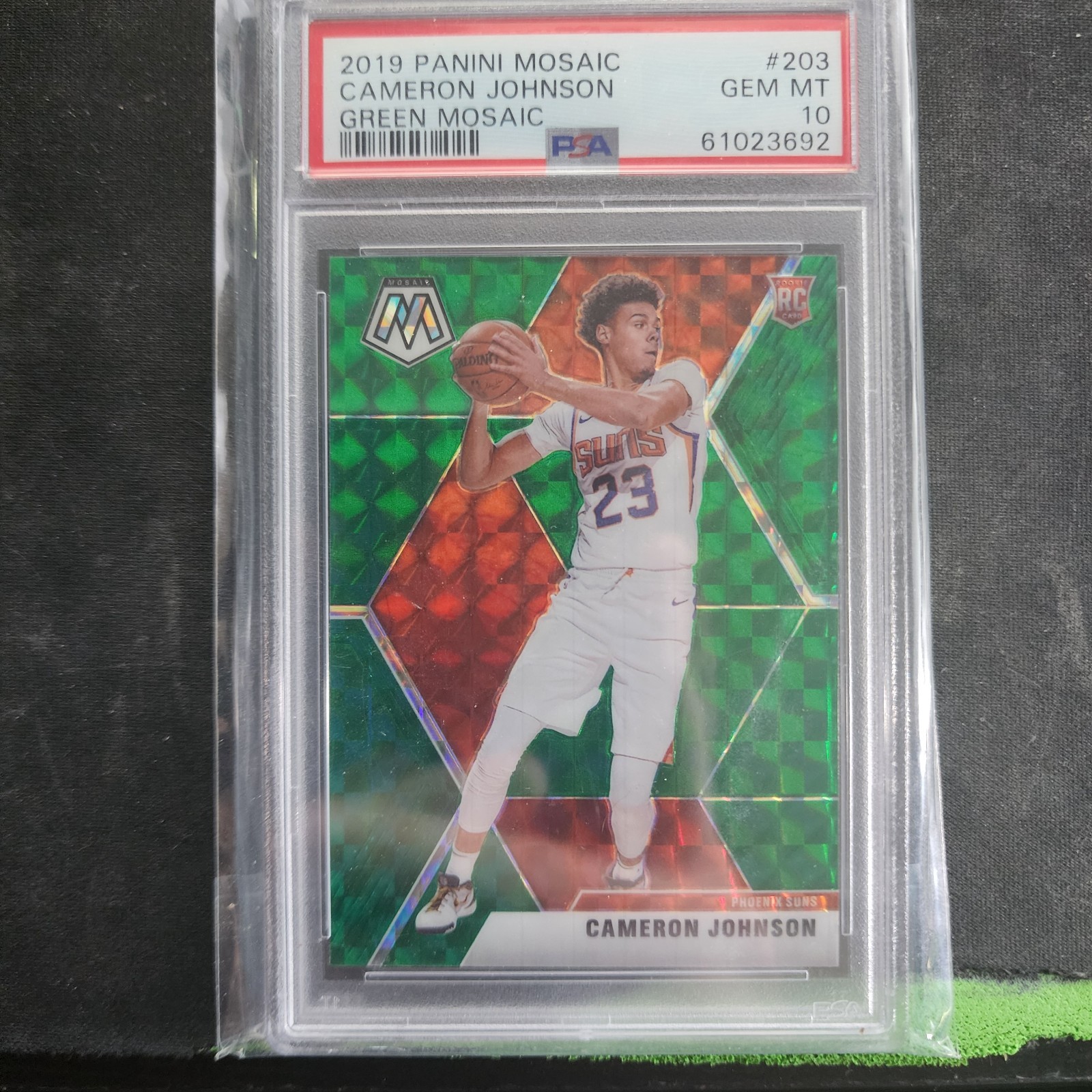 2019 PANINI MOSAIC | GREEN MOSAIC #203 CAMERON JOHNSON