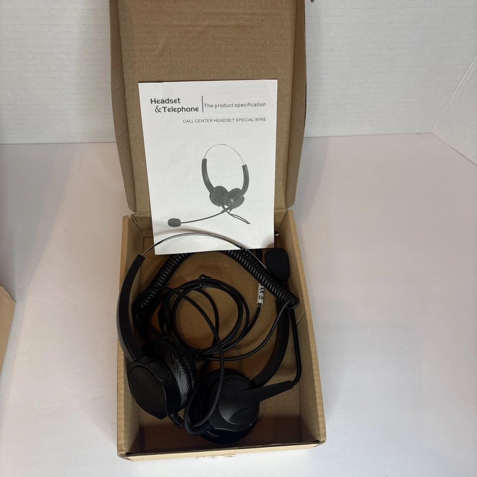 Auriculares y teléfono Auriculares Call Center. 2 orejas individuales y 2 dobles.  Foto 2 de 4