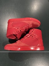 Balenciaga Arena High Top Red Leather Sneaker...