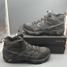 Merrell Moab 2 Mid Waterproof Men  s 10 M Trail Hiking Shoes Outdoor  Beluga  NWB