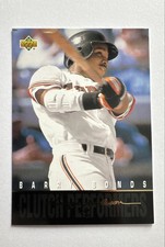 1993 Upper Deck - Clutch Performers Barry Bonds #R3 Giants
