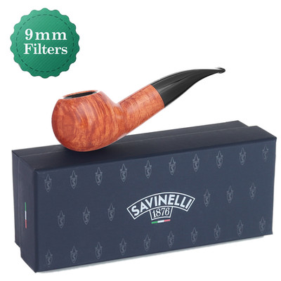 Savinelli Siena 320 KS - 9mm - Italian Handmade Tobacco Pipe, Arthur
