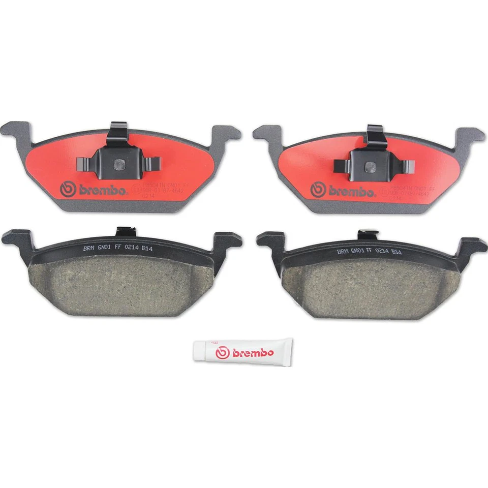 Kit de rotores de freno delanteros traseros pastillas de freno de cerámica para Volkswagen Beetle 1998 Foto 3 de 4