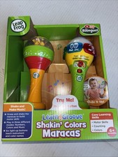 LeapFrog Learn Groove Shakin Colors Maracas Bilingual LN