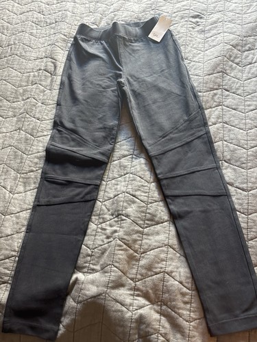 Tea Collection Girls Black Pants Size 8 With Back Pockets