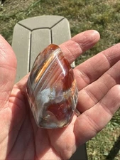 Carnelian Flame Crystal 96 Grams 