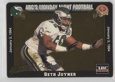 1993 Action Packed Monday Night Football Seth Joyner #76 7l6