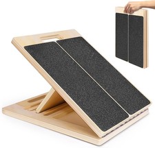 Portable Wooden Slant Board for Calf Stretching Squats Calf Stretcher Pilates Ph