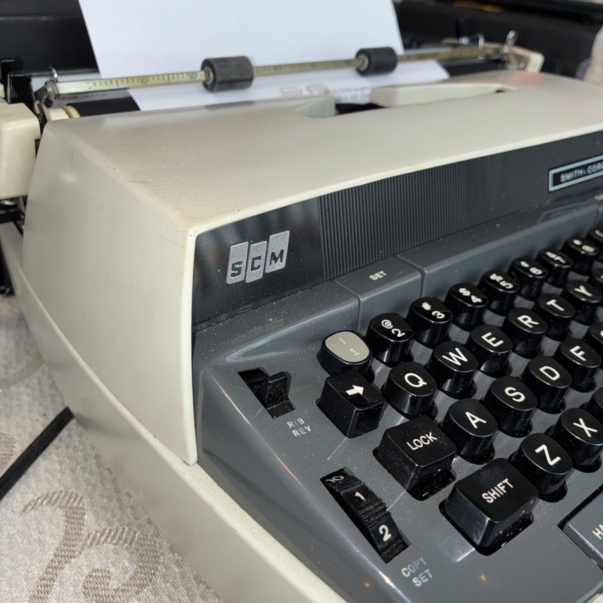 Smith Corona Office Electric 250 Serviced W New Ribbon, Works Good
