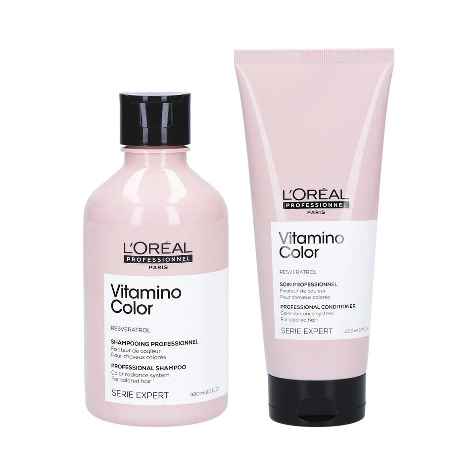 L’OREAL PROFESSIONNEL L'OREAL PROFESSIONNEL VITAMINO COLOR gefärbtes Shampoo 300 ml Conditioner 200 ml