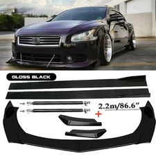 Front Bumper Lip Spoiler Splitter Car Body Rear For Nissan Altima Sentra Maxima