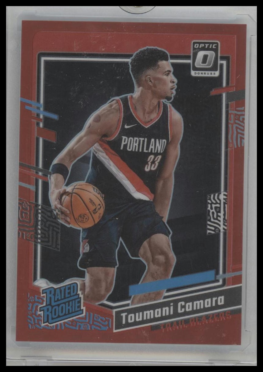 2023-24 Donruss Optic #204 Toumani Camara Red #/99