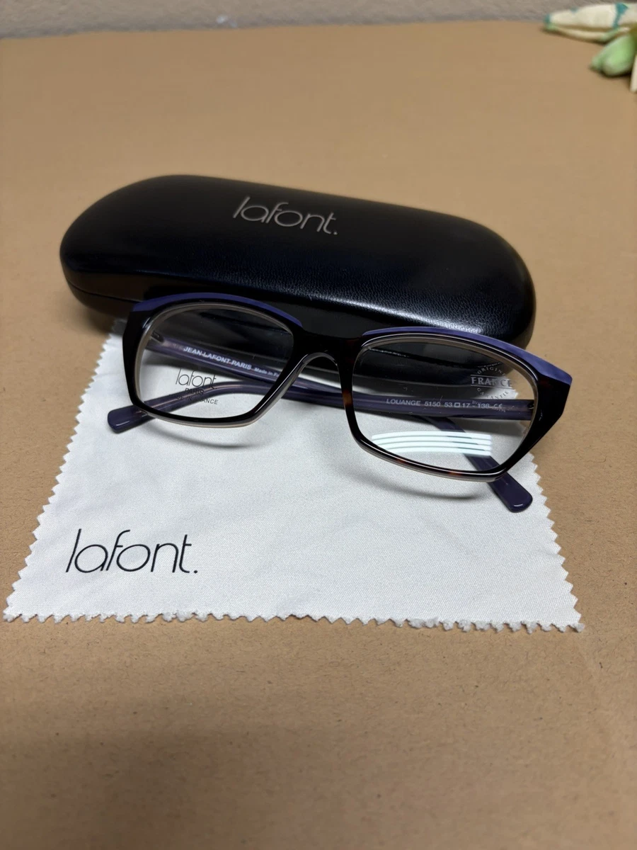 Lafont Purple Eyeglass Frames for sale | eBay display picture 2