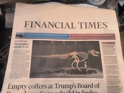 The Financial Times Newspaper Thursday 28 May 2026