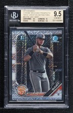 2019 Bowman Chrome Prospects Mega Box Mojo Refractor Joey Bart BGS 9.5 6fs