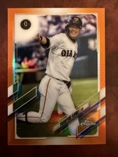 2021 Topps Chrome NPB Yoshiyuki Kamei Orange Refactor /25 #109