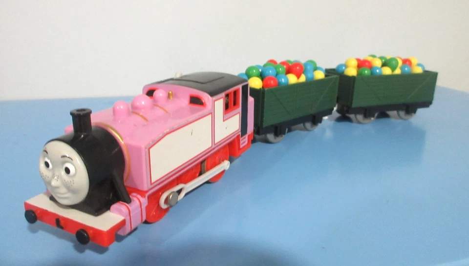Thomas & Friends Trackmaster ROSIE Tren Motorizado con Coches Globo ¡JUEGO COMPLETO! Foto 2 de 4