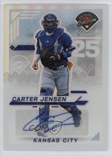 2025 Panini Prospect Edition Silver Prizm Signatures Carter Jensen Auto 05yh