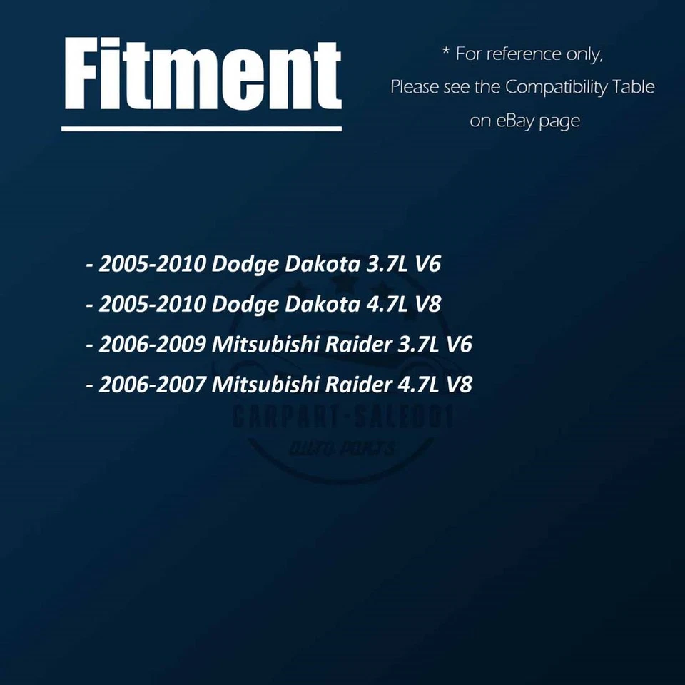 Звенья переднего заднего стабилизатора подвески 4x для 2006-2009 Mitsubishi Raider 3,7 л - Изображение 2 из 4