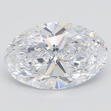 2.35ct Oval Lab Grown Loose Diamond GIA Certified D/VVS2 +Free Ring (1479146872) 2117.83 per carat