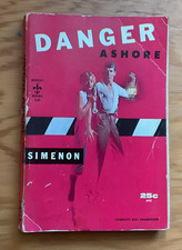 Danger Ashore by Georges Simenon 1955 pb Berkeley 350